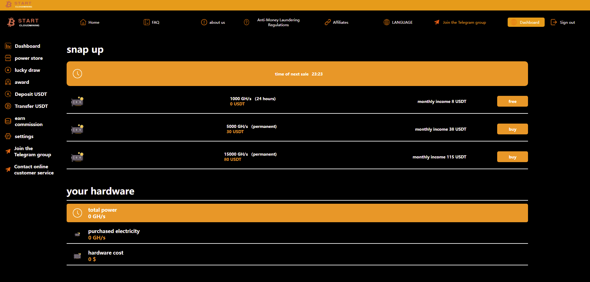 图片[2]-【海外矿机投资理财】定制版八国语言海外矿机挖矿理财系统-汉城海外源码