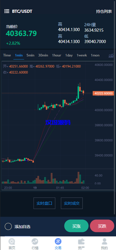图片[5]-汉城海外/最新款H5秒合约+合约交易所源码 前后端分离 二开方便 六种语言/双后台 多模板