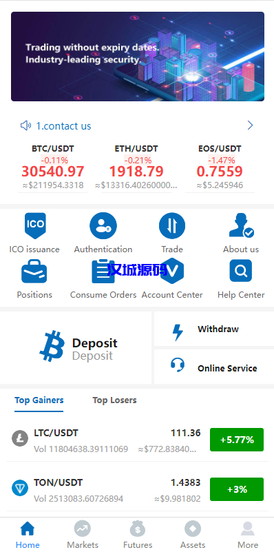 图片[1]-汉城海外/多语言合约交易所/区块链虚拟币交易系统/前端uinapp