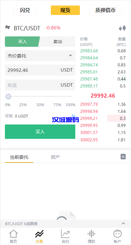 图片[4]-汉城海外/多语言交易所系统/永续交割合约交易/基金理财/锁仓质押