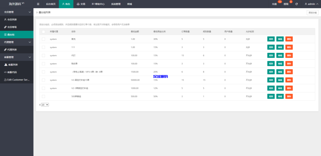图片[14]-汉城海外/海外抢单刷单源码/打针做单叠加组抢单/USDT充提