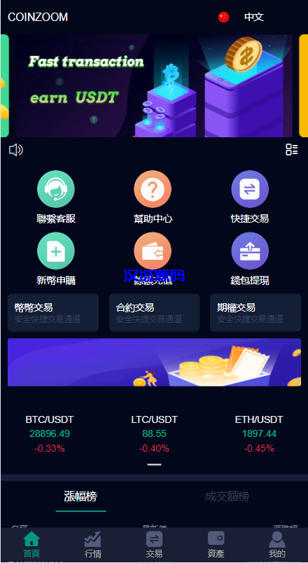 图片[2]-汉城海外/二开版微盘时间盘系统/币币合约期权交易/微交易/伪交易所源码