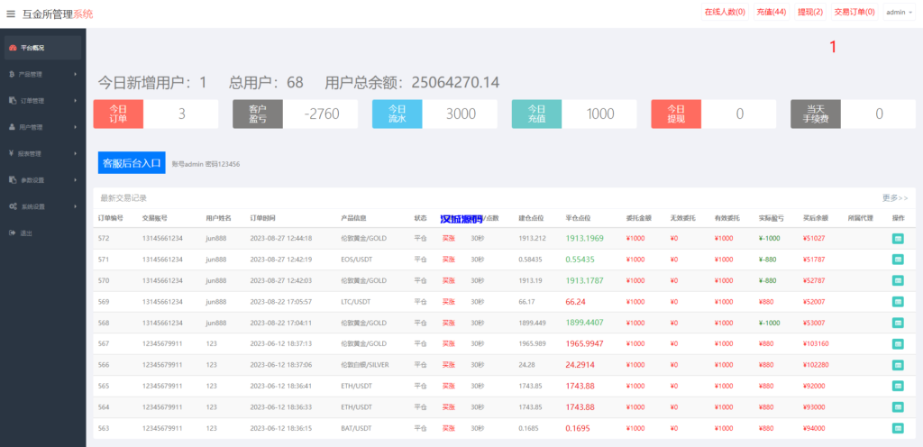 图片[11]-汉城海外/二开版虚拟币微交易系统/伪交易所系统/代理后台/余额宝微盘源码