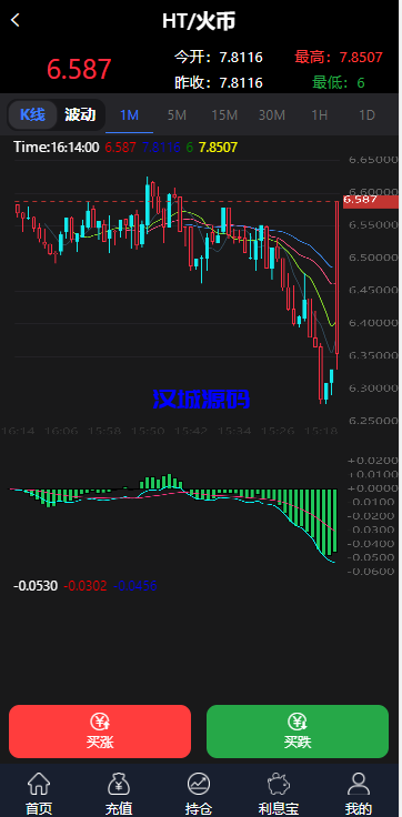 图片[3]-汉城海外/全新二开框架微盘微交易系统/黑色理财外汇系统/余额宝