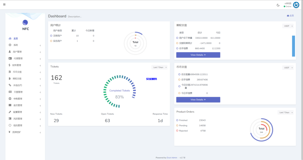 图片[19]-汉城海外/多语言交易所/期权/申购/币币合约交易/质押挖矿/三套精美UI