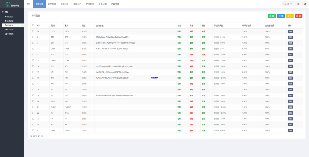 图片[23]-汉城海外/新UI区块链交易所/时间盘矿机系统/挖矿合约/币币合约交易/新币认购