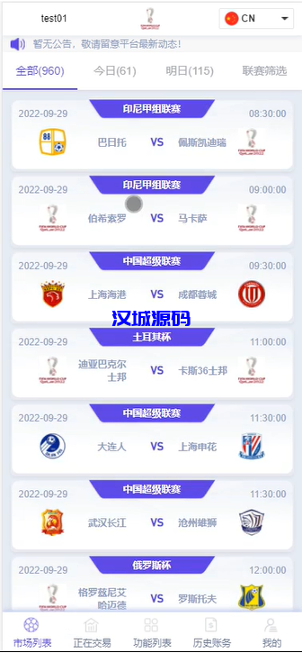 图片[3]-汉城海外/多语言JAVA反波胆/红利宝/进球乐+裂变+VIP+代理/全开源