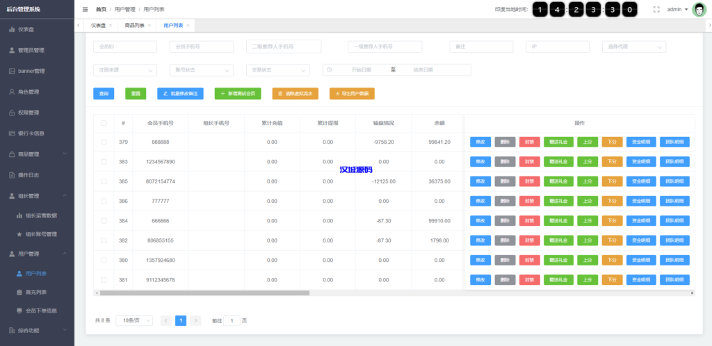 图片[13]-汉城源码/多语言印度红绿灯系统/多级分销裂变/前端uinapp/后端vue