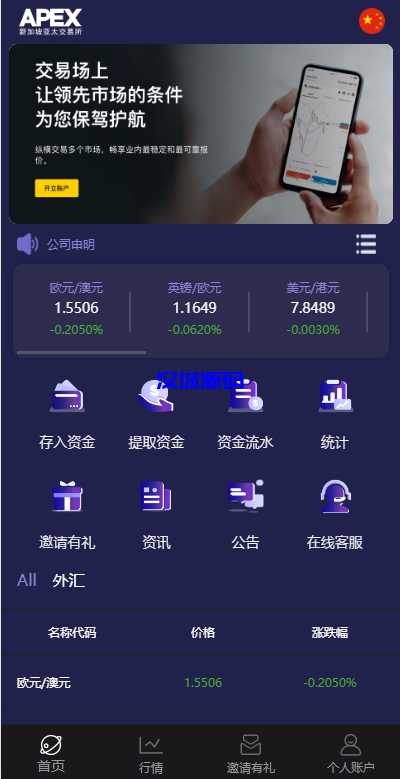 图片[3]-汉城海外/新UI多语言微盘外汇系统/时间盘微盘源码