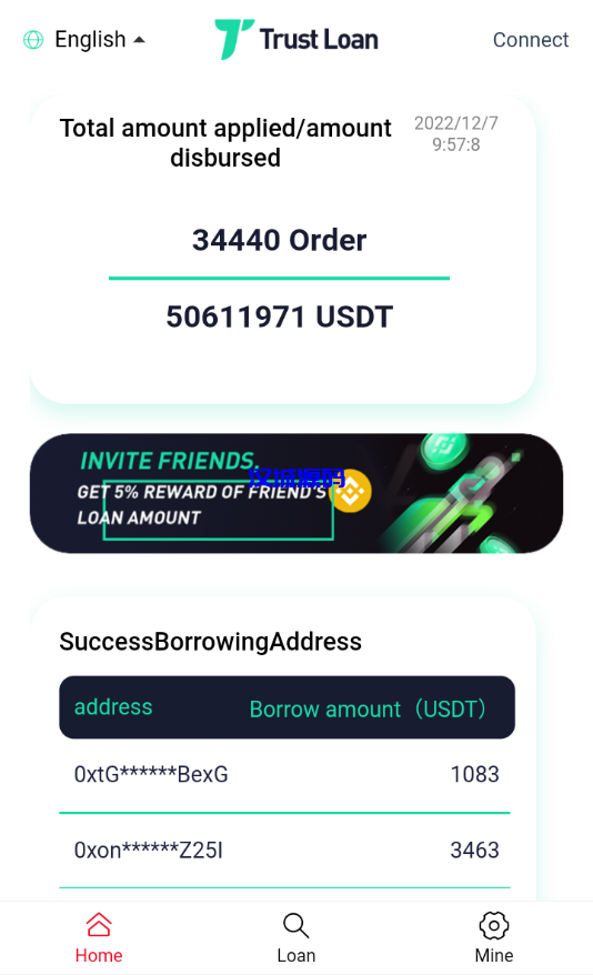 图片[1]-汉城海外/二开版多语言贷款秒U系统/usdt借贷授权/贷款盗U源码