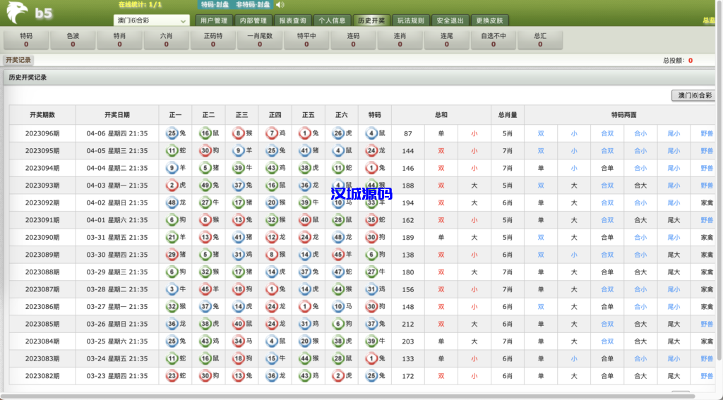 图片[3]-汉城海外/USC六合彩系统3in1（香港+澳门+港澳）