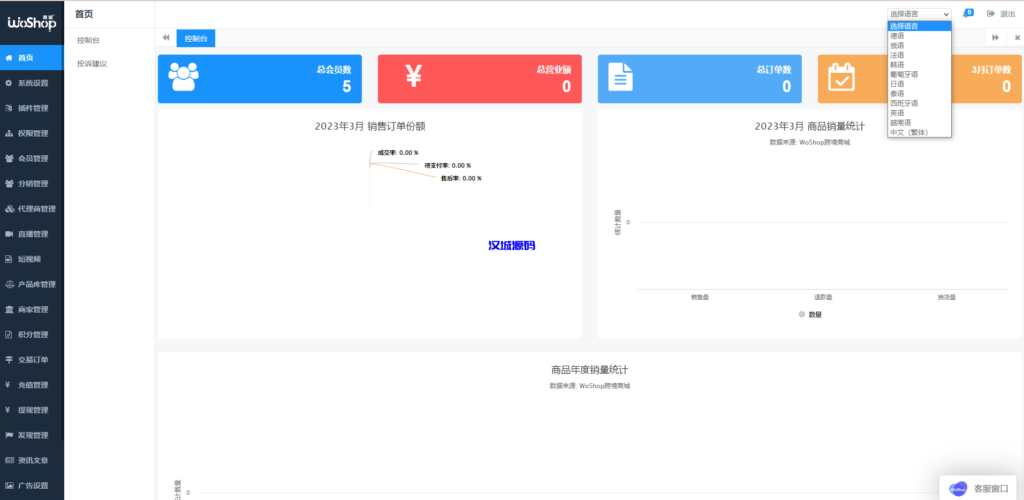 图片[14]-汉城海外/全套WoShop多商户跨境电商系统/付费插件/多语言/国际支付