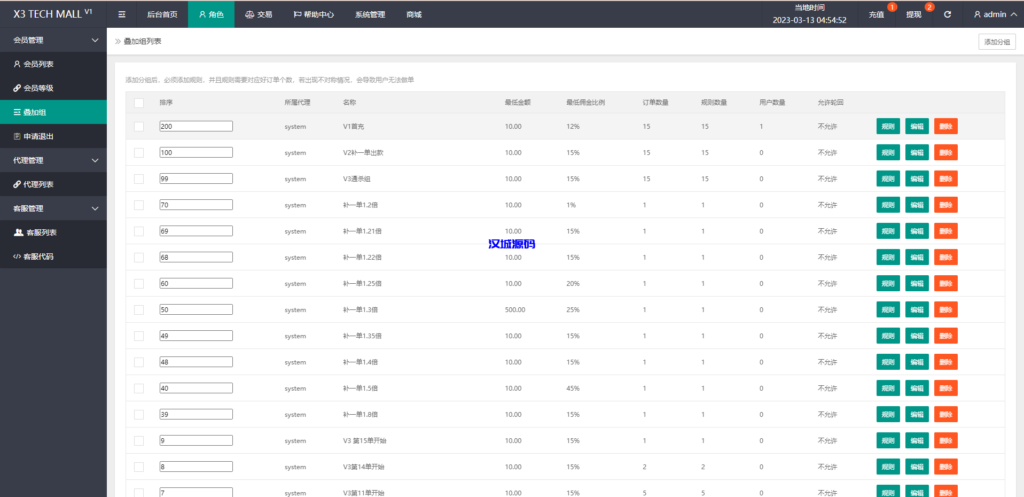 图片[15]-汉城海外/二开版海外抢单刷单系统/用户风险值/叠加组/订单自动匹配系统