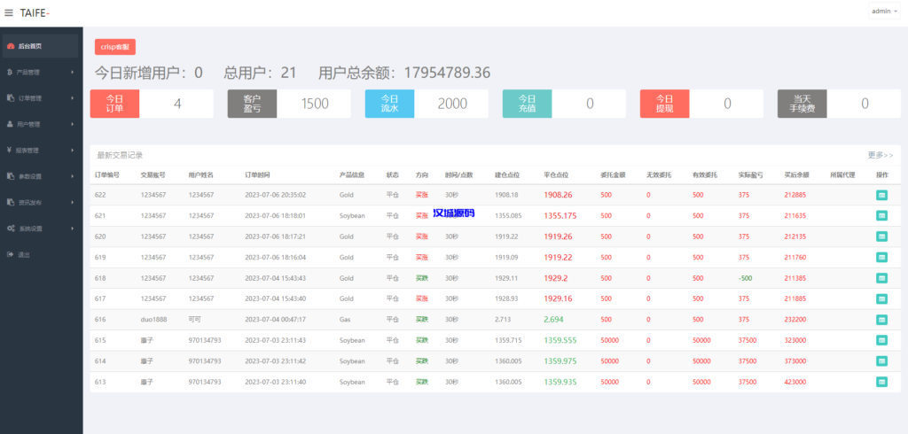 图片[16]-汉城海外/运营版微交易系统/日本微盘源码/多语言虚拟币微盘系统