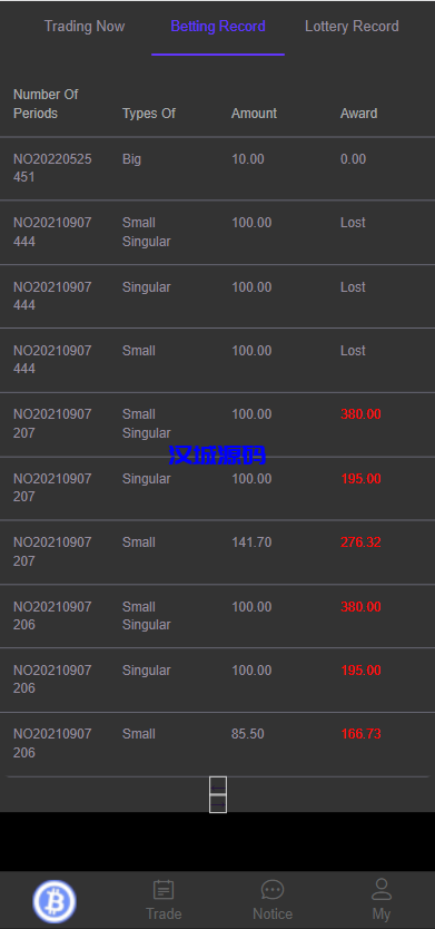 图片[4]-汉城源码/开源版黑色UI游戏竞猜系统/虚拟币大小单双竞猜下注/USDT充值