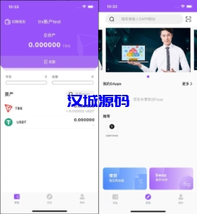 汉城海外/原生去中心化钱包带dapp浏览器
