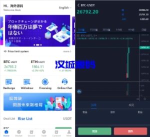 汉城海外/多语言区块链交易所/币币合约秒合约交易/质押理财