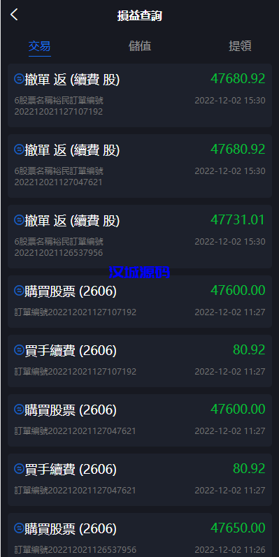 图片[11]-新版台湾股票系统/股票配资源码/申购折扣交易系统-汉城海外源码