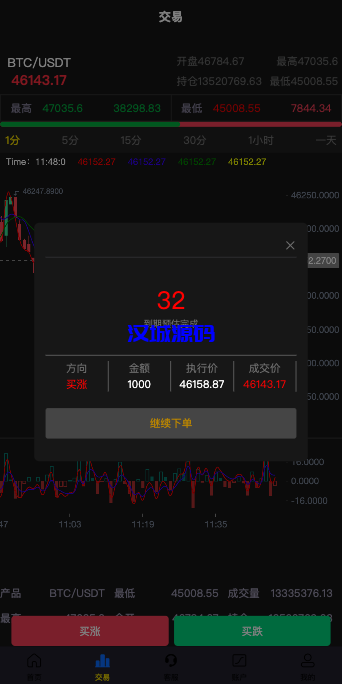 图片[6]-uniapp版微盘系统/虚拟币微交易/秒合约交易/伪交易所-汉城海外源码