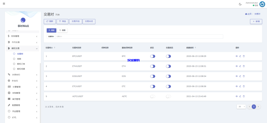 图片[16]-海外多语言交易所系统/币币/期权/秒合约/永续合约交易-汉城海外源码