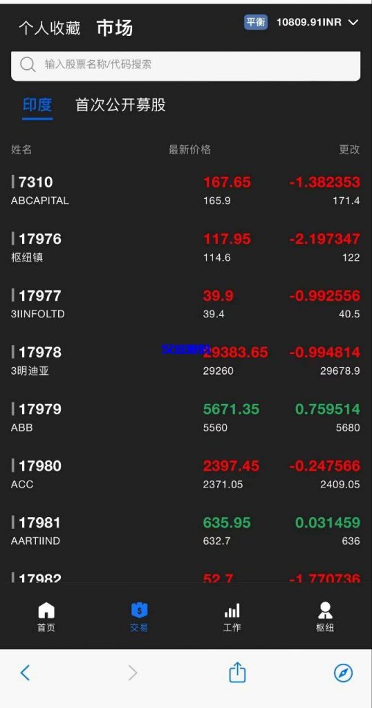 图片[3]-海外印度股票新版UI/支持对接任何国际股票/前端vue 后端java-汉城海外源码