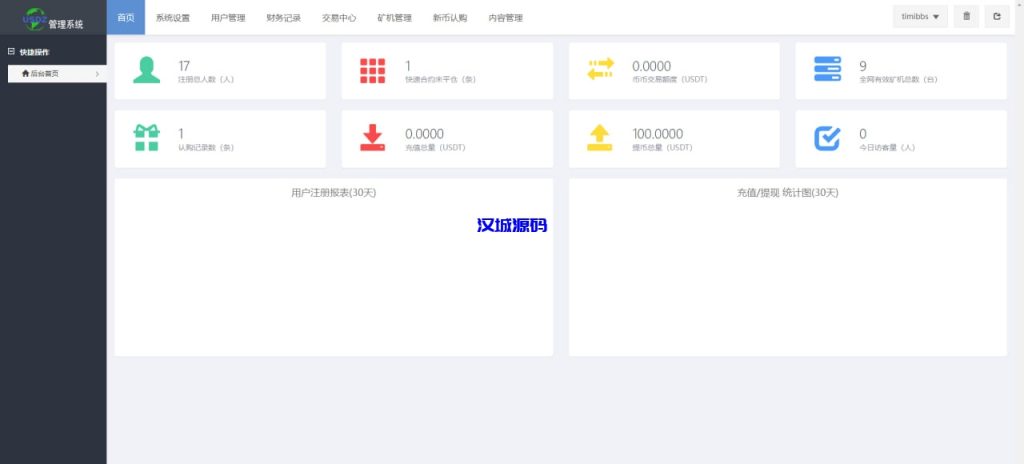 图片[11]-最新UI交易所/币币秒合约交易/IEO认购/质押挖矿/13种语言-汉城海外源码