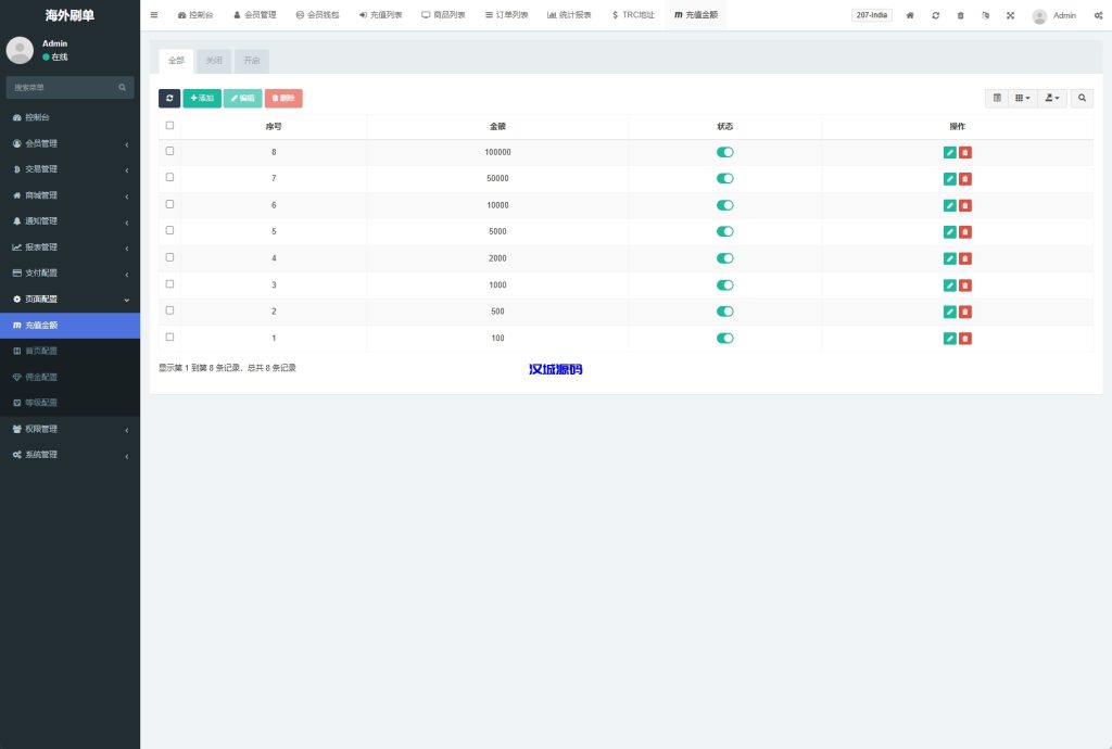 图片[20]-新版多语言TikTok抢单刷单系统/40单任务快杀盘/前端VUE-汉城海外源码