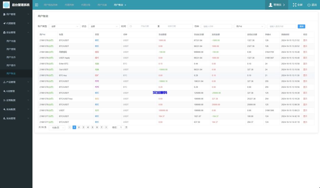 图片[22]-海外运营版交易所系统/U本位/期权交易/挖矿/兑换/全币K线控制-汉城海外源码