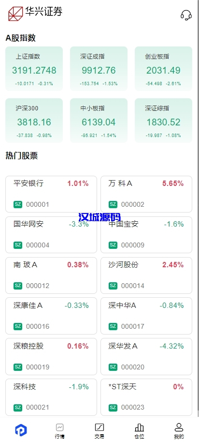 图片[1]-A股系统/Java股票系统/新股申购/大宗交易/股票交易系统-汉城海外源码