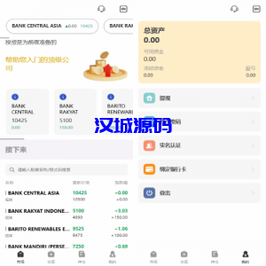 海外股票系统/多语言股票/大宗交易/新股认购/产品理财-汉城海外源码