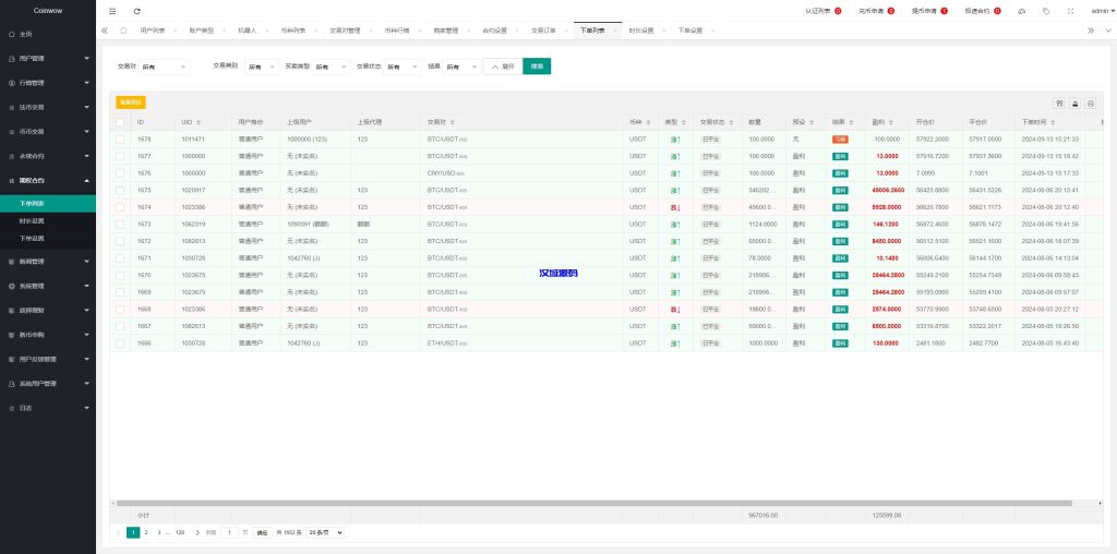 图片[30]-新版多语言交易所系统/虚拟币外汇交易/期权合约交易-汉城海外源码