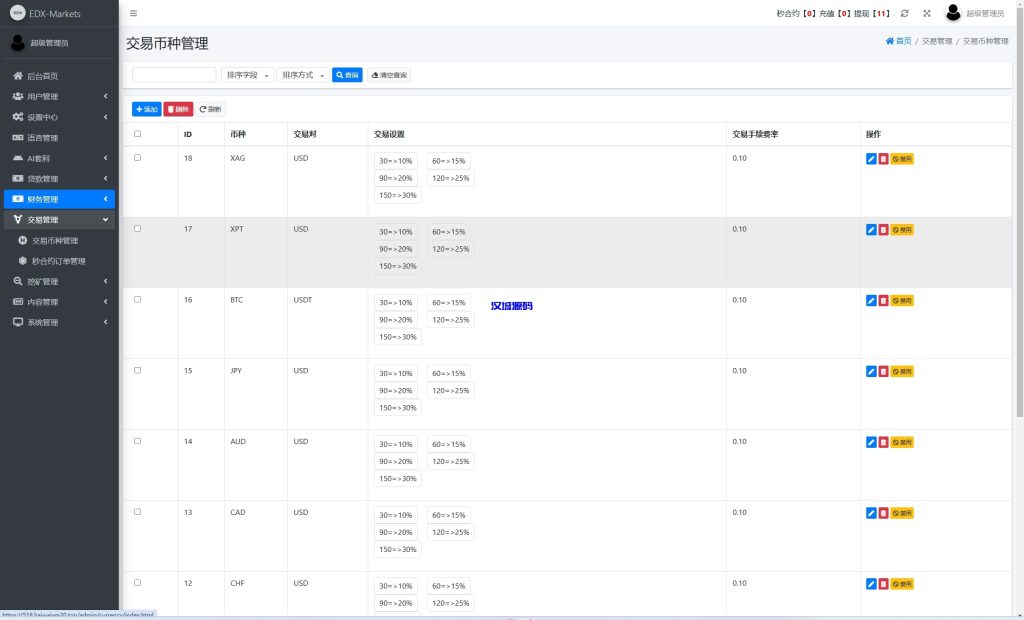 图片[23]-海外DAPP交易所/虚拟币/外汇黄金交易/借贷/质押-汉城海外源码
