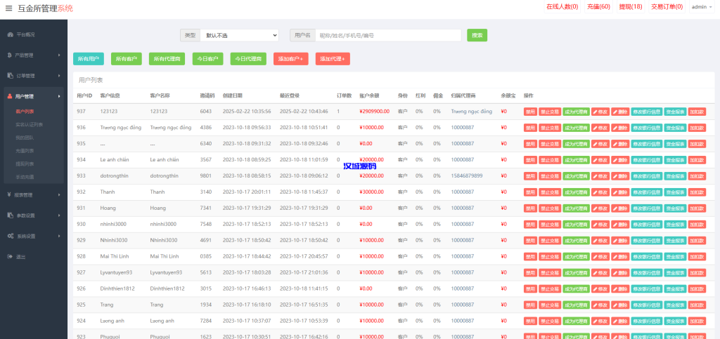 图片[14]-海外微盘系统/越南微交易/虚拟币秒合约交易源码-汉城海外源码
