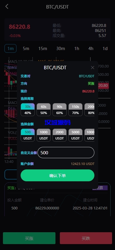 图片[7]-多语言虚拟币交易系统/质押/AI基金/期权/投票-汉城海外源码