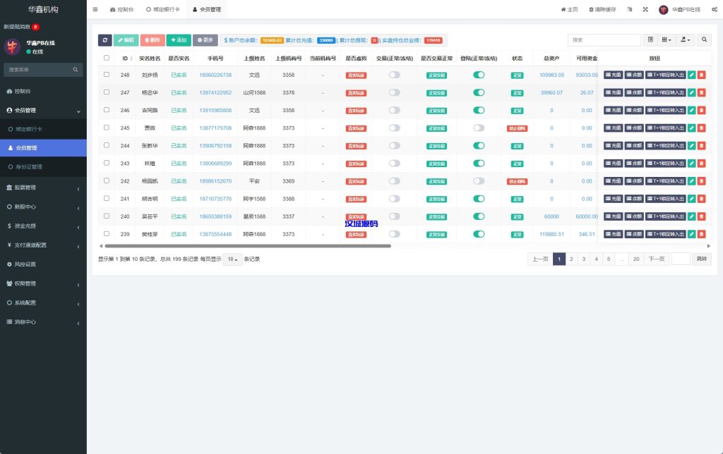 图片[10]-A股股票交易系统/新股申购/证券交易/前端VUE-汉城海外源码