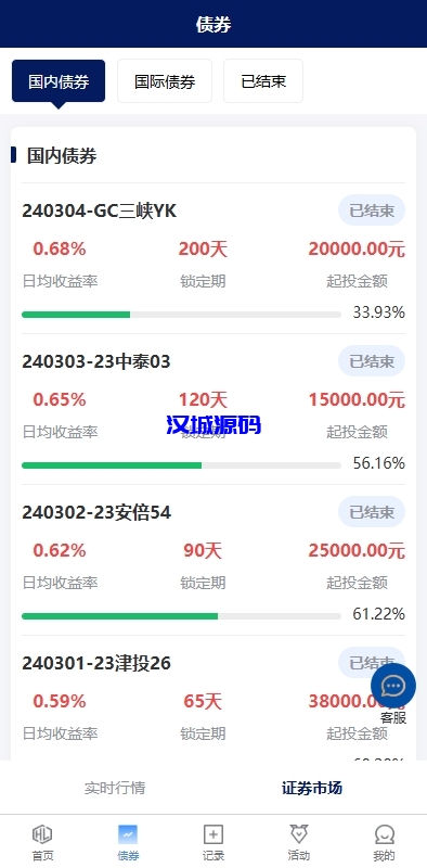 图片[3]-股票债券投资理财系统/贷款/投资收益计算/前端uniapp-汉城海外源码