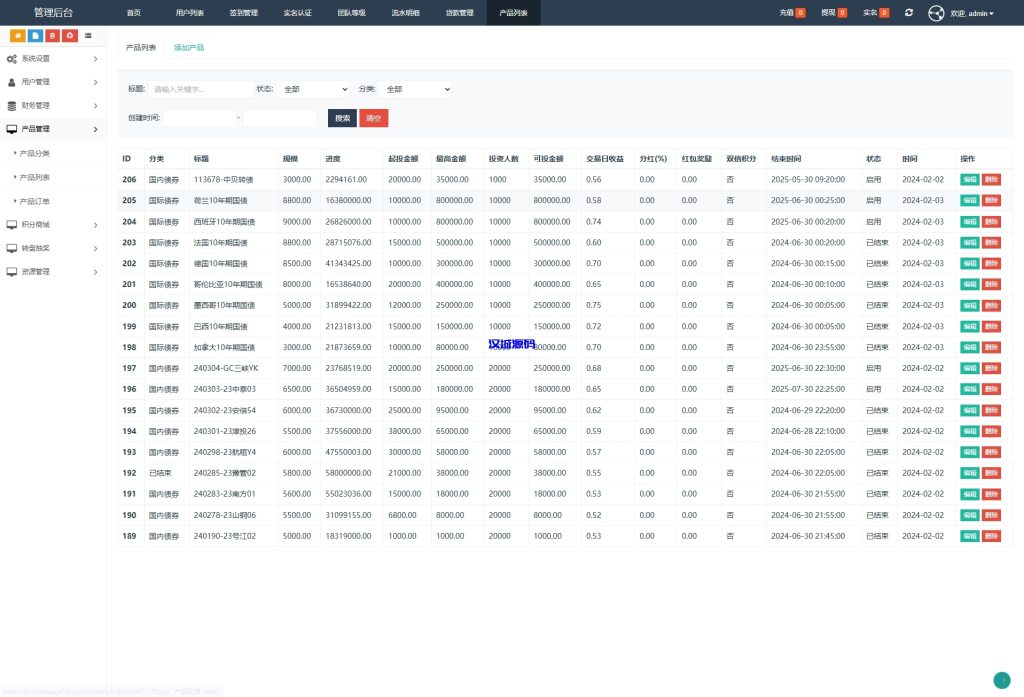 图片[20]-股票债券投资理财系统/贷款/投资收益计算/前端uniapp-汉城海外源码