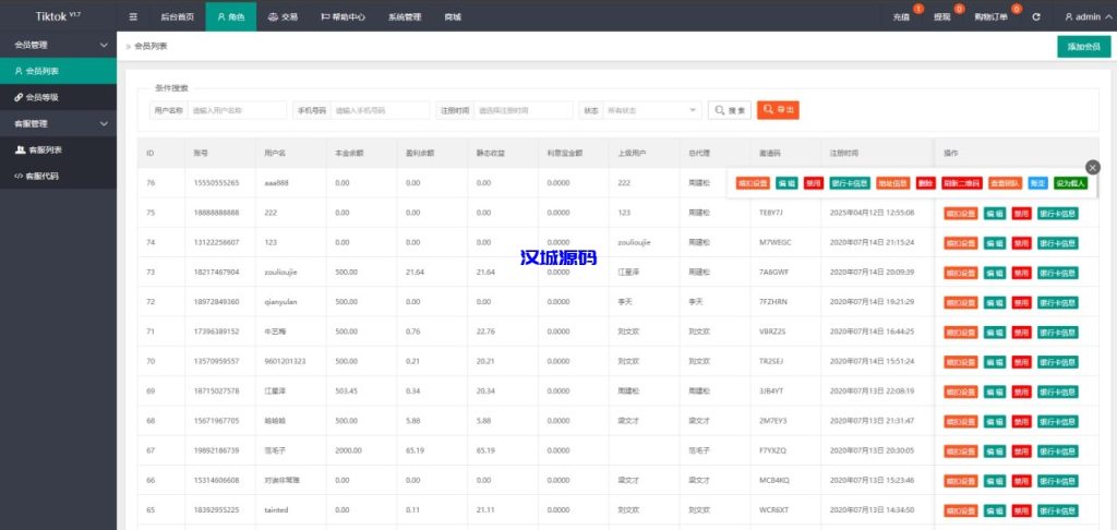 图片[11]-海外tiktok抢单刷单源码/假人/暗扣/余额宝/代理-汉城海外源码
