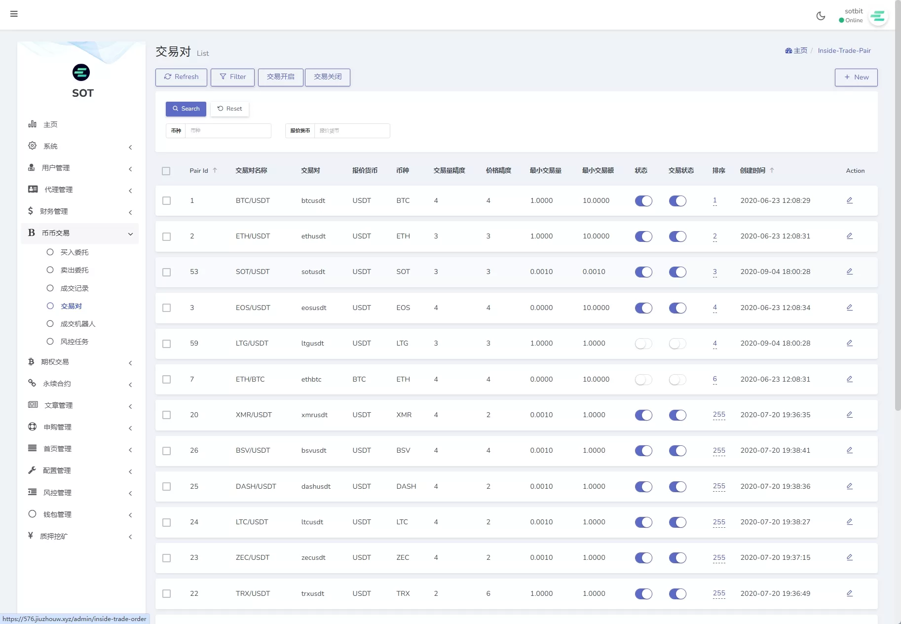 图片[26]-全功能海外数字资产交易所系统/期权+合约/申购交易所平台/多语言源码-汉城海外源码