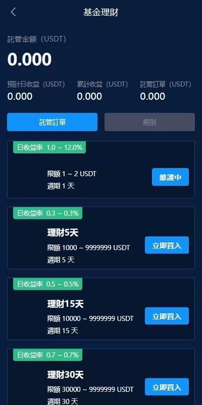 图片[9]-海外交易所系统/永续合约交割合约/K线控制/质押理财-汉城海外源码