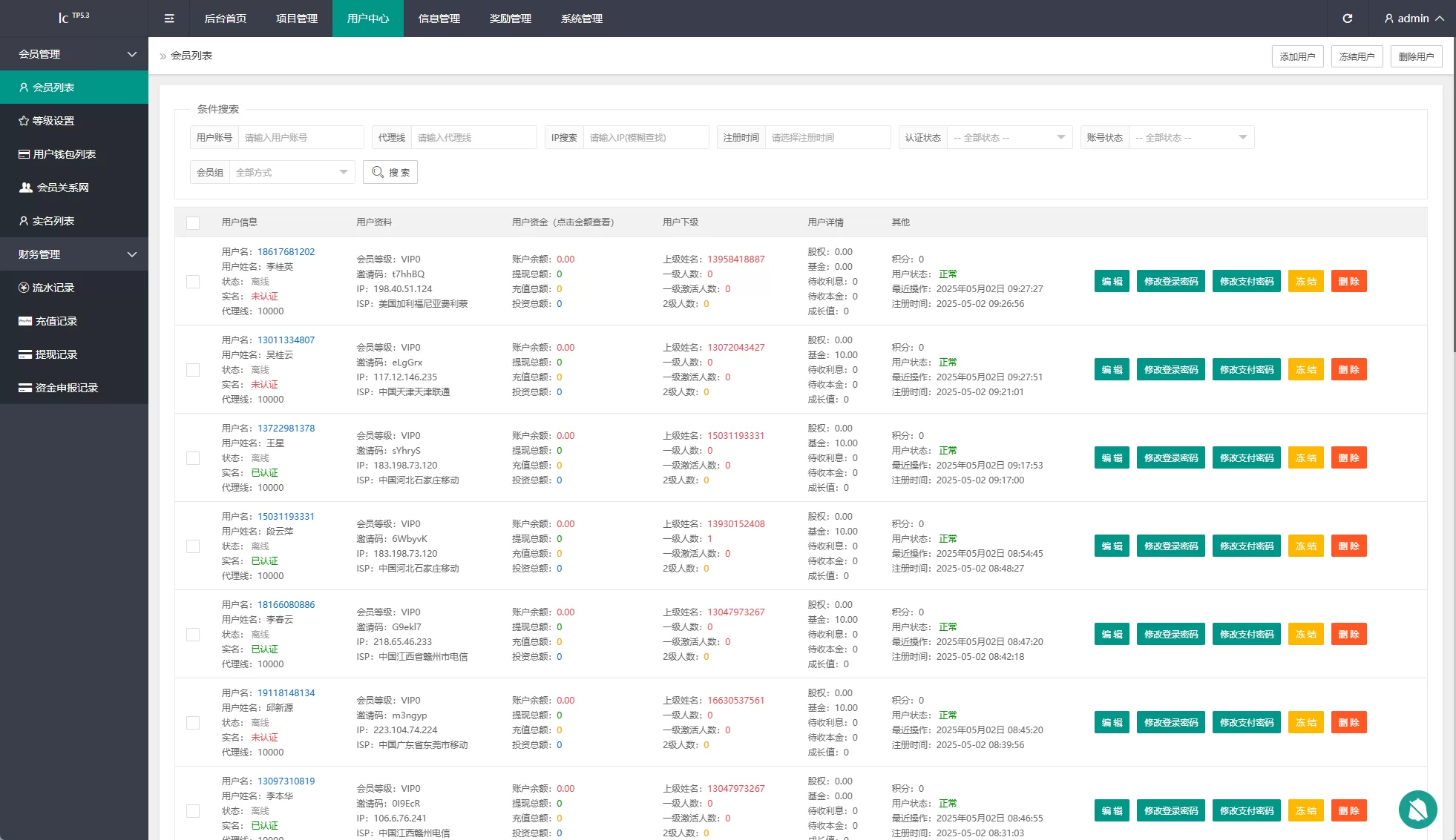 图片[15]-新UI投资理财系统/一路一带投资/签到/邀请返利-汉城海外源码