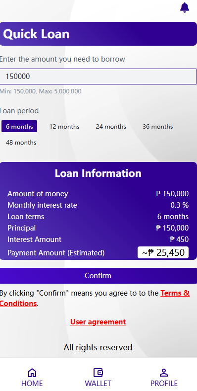 图片[2]-海外贷款平台/小额贷款系统$信用分$合同/提现码-汉城海外源码