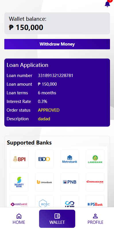 图片[7]-海外贷款平台/小额贷款系统$信用分$合同/提现码-汉城海外源码