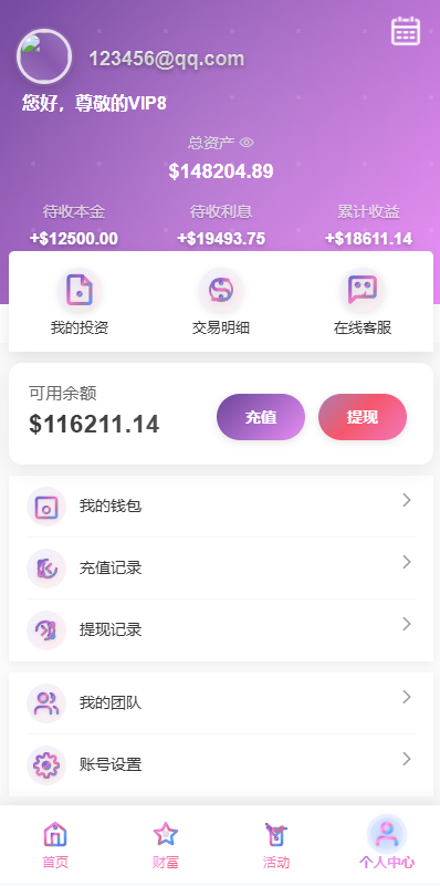 图片[6]-多语言投资理财系统/新能源投资返利#海外投资众筹系统-汉城海外源码