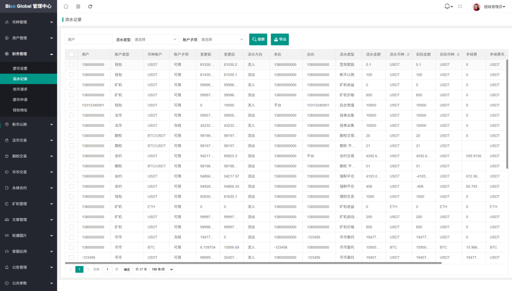图片[28]-多语言JAVA交易所￥永续合约/期权/秒合约*质押/理财/认购-汉城海外源码