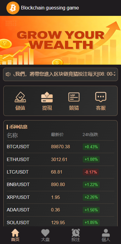 图片[3]-海外虚拟币竞猜投注/区块链竞猜游戏/开奖预设-汉城海外源码