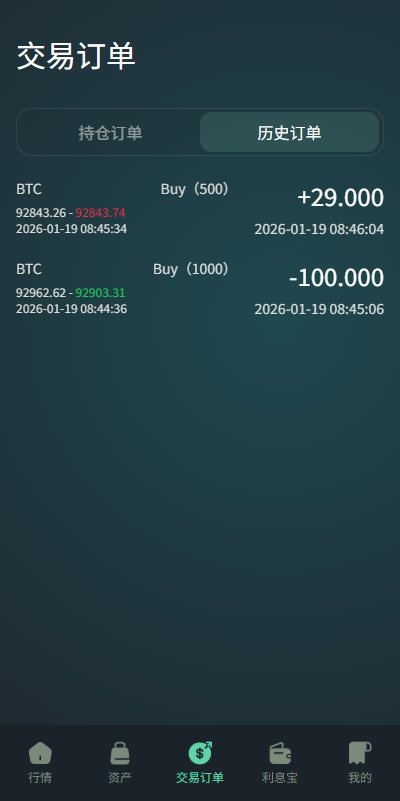 图片[5]-海外虚拟币微盘系统/信用分/实名认证/多语言微交易-汉城海外源码