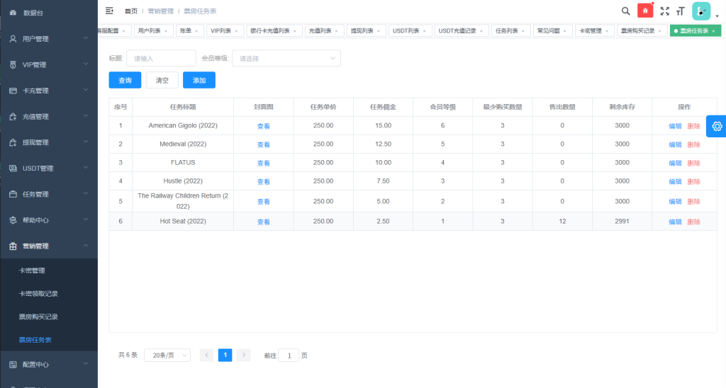 图片[25]-多语言视频任务系统/电影VIP任务/视频返利/前端uniapp-汉城海外源码