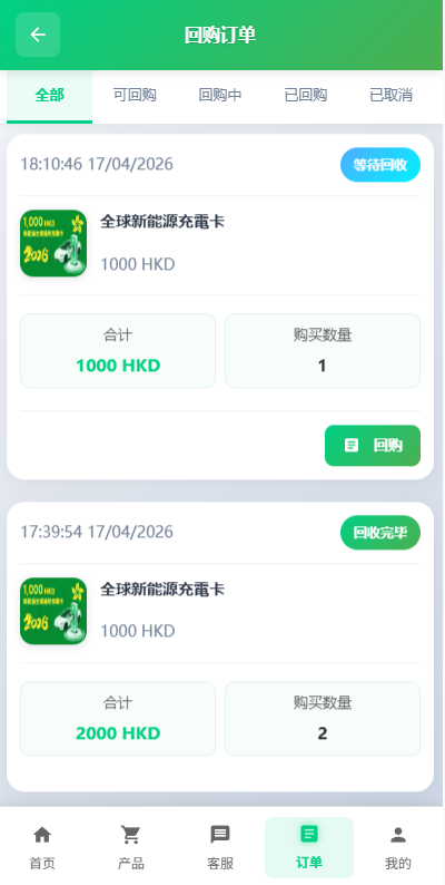 图片[7]-海外新能源商品回收系统/自定义回收/信用分/多语言订单回收-汉城海外源码