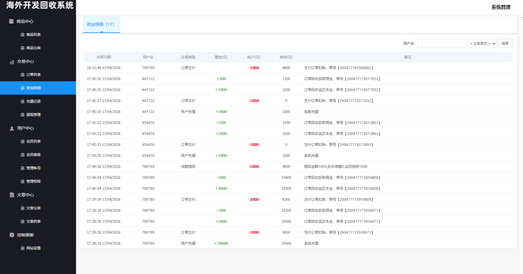 图片[18]-海外新能源商品回收系统/自定义回收/信用分/多语言订单回收-汉城海外源码